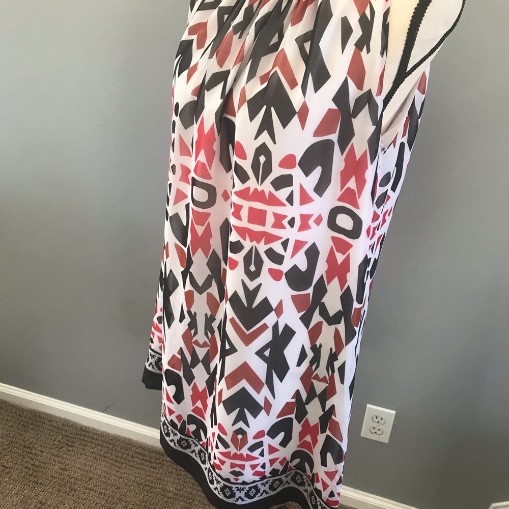 NY&Co Eva Mendes Chiffon Floral Dress